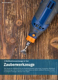 Titelbild der Ausgabe 1/2022 von Zauberwerkzeuge. Zeitschriften als Abo oder epaper bei United Kiosk online kaufen.