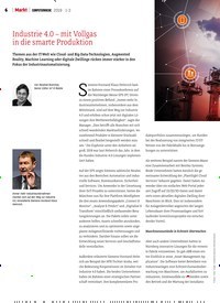 Titelbild der Ausgabe 3/2019 von Industrie 4.0 – mit Vollgas in die smarte Produktion. Zeitschriften als Abo oder epaper bei United Kiosk online kaufen.