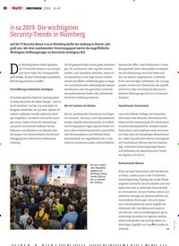 Titelbild der Ausgabe 42/2019 von it-sa 2019: Die wichtigsten Security-Trends in Nürnberg. Zeitschriften als Abo oder epaper bei United Kiosk online kaufen.