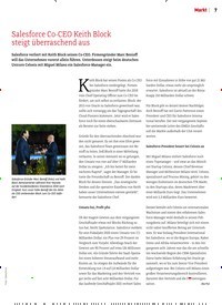 Titelbild der Ausgabe 11/2020 von Salesforce Co-CEO Keith Block steigt überraschend aus. Zeitschriften als Abo oder epaper bei United Kiosk online kaufen.