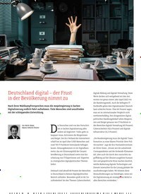 Titelbild der Ausgabe 18/2022 von Deutschland digital – der Frust in der Bevölkerung nimmt zu. Zeitschriften als Abo oder epaper bei United Kiosk online kaufen.
