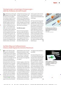 Titelbild der Ausgabe 36/2022 von Verzögerungen und geringere Einsparungen – ARD hat Probleme mit SAP-Projekt. Zeitschriften als Abo oder epaper bei United Kiosk online kaufen.
