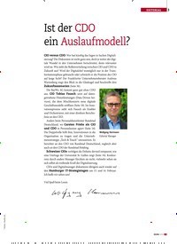 Titelbild der Ausgabe 4/2020 von Ist der CDO ein Auslaufmodell?. Zeitschriften als Abo oder epaper bei United Kiosk online kaufen.