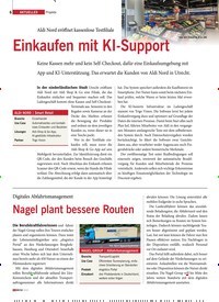 Titelbild der Ausgabe 10/2022 von Einkaufen mit KI-Support. Zeitschriften als Abo oder epaper bei United Kiosk online kaufen.