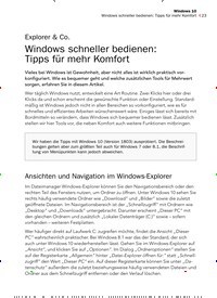 Titelbild der Ausgabe 11/2019 von Explorer & Co. Windows schneller bedienen: Tipps für mehr Komfort. Zeitschriften als Abo oder epaper bei United Kiosk online kaufen.