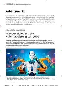 Titelbild der Ausgabe 3/2020 von Künstliche Intelligenz: Glaubenskrieg um die Automatisierung von Jobs. Zeitschriften als Abo oder epaper bei United Kiosk online kaufen.