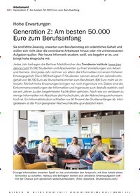 Titelbild der Ausgabe 3/2020 von Hohe Erwartungen: Generation Z: Am besten 50.000 Euro zum Berufsanfang. Zeitschriften als Abo oder epaper bei United Kiosk online kaufen.