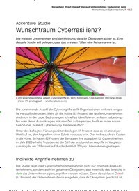 Titelbild der Ausgabe 2/2022 von Wunschtraum Cyberresilienz?. Zeitschriften als Abo oder epaper bei United Kiosk online kaufen.