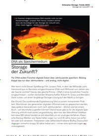 Titelbild der Ausgabe 3/2022 von Storage der Zukunft?. Zeitschriften als Abo oder epaper bei United Kiosk online kaufen.