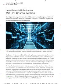 Titelbild der Ausgabe 3/2022 von Mit HCI Kosten senken. Zeitschriften als Abo oder epaper bei United Kiosk online kaufen.
