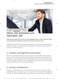 Titelbild der Ausgabe 7/2022 von Ohne viel Aufwand zum nächsten Job. Zeitschriften als Abo oder epaper bei United Kiosk online kaufen.