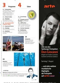 Titelbild der Ausgabe 8/2021 von DIE VIELFALT VON ARTE. Zeitschriften als Abo oder epaper bei United Kiosk online kaufen.