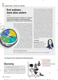 Titelbild der Ausgabe 11/2021 von DREI FRAGEN AN Ghofrane Binous. Zeitschriften als Abo oder epaper bei United Kiosk online kaufen.