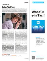 Titelbild der Ausgabe 8/2022 von Luise Wolfram. Zeitschriften als Abo oder epaper bei United Kiosk online kaufen.