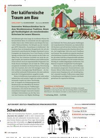 Titelbild der Ausgabe 10/2022 von Der kalifornische Traum am Bau. Zeitschriften als Abo oder epaper bei United Kiosk online kaufen.