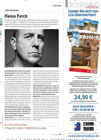 Titelbild der Ausgabe 10/2022 von Heino Ferch. Zeitschriften als Abo oder epaper bei United Kiosk online kaufen.