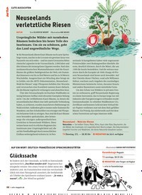 Titelbild der Ausgabe 1/2023 von Neuseelands verletztliche Riesen. Zeitschriften als Abo oder epaper bei United Kiosk online kaufen.