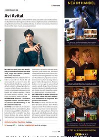 Titelbild der Ausgabe 1/2023 von Avi Avital. Zeitschriften als Abo oder epaper bei United Kiosk online kaufen.