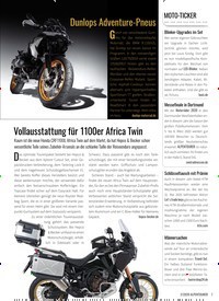 Titelbild der Ausgabe 2/2020 von Vollausstattung für 1100er Africa Twin. Zeitschriften als Abo oder epaper bei United Kiosk online kaufen.