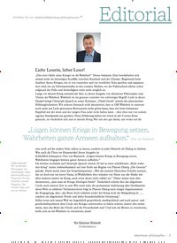 Titelbild der Ausgabe 2/2022 von Liebe Leserin, lieber Leser!. Zeitschriften als Abo oder epaper bei United Kiosk online kaufen.