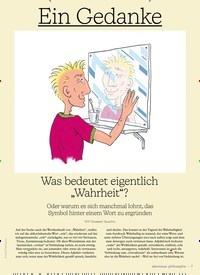 Titelbild der Ausgabe 2/2022 von Was bedeutet eigentlich „Wahrheit“?. Zeitschriften als Abo oder epaper bei United Kiosk online kaufen.