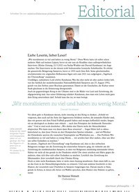 Titelbild der Ausgabe 3/2022 von Liebe Leserin, lieber Leser!. Zeitschriften als Abo oder epaper bei United Kiosk online kaufen.