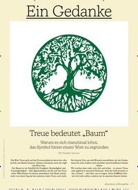 Titelbild der Ausgabe 4/2022 von Treue bedeutet „Baum“. Zeitschriften als Abo oder epaper bei United Kiosk online kaufen.