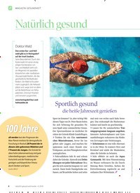 Titelbild der Ausgabe 4/2018 von MAGAZIN GESUNDHEIT: Natürlich gesund. Zeitschriften als Abo oder epaper bei United Kiosk online kaufen.