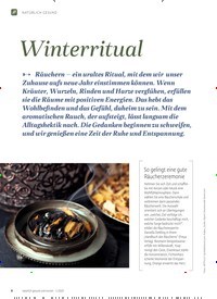 Titelbild der Ausgabe 1/2020 von Winterritual. Zeitschriften als Abo oder epaper bei United Kiosk online kaufen.