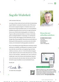 Titelbild der Ausgabe 3/2022 von Sag die Wahrheit. Zeitschriften als Abo oder epaper bei United Kiosk online kaufen.