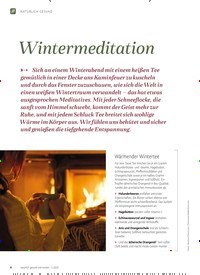 Titelbild der Ausgabe 1/2023 von Wintermeditation. Zeitschriften als Abo oder epaper bei United Kiosk online kaufen.