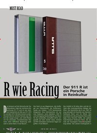Titelbild der Ausgabe 5/2018 von MUST READ: R wie Racing. Zeitschriften als Abo oder epaper bei United Kiosk online kaufen.