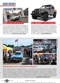 Titelbild der Ausgabe 3/2020 von SHORT REPORTS. Zeitschriften als Abo oder epaper bei United Kiosk online kaufen.