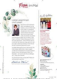 Titelbild der Ausgabe 5/2024 von Liebe Leserinnen und Leser!. Zeitschriften als Abo oder epaper bei United Kiosk online kaufen.