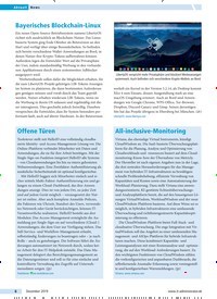 Titelbild der Ausgabe 12/2019 von Bayerisches Blockchain-Linux. Zeitschriften als Abo oder epaper bei United Kiosk online kaufen.