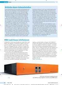 Titelbild der Ausgabe 3/2020 von News: Kritische Azure-Schwachstellen. Zeitschriften als Abo oder epaper bei United Kiosk online kaufen.