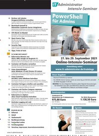 Titelbild der Ausgabe 7/2021 von Kleine Clouds. Zeitschriften als Abo oder epaper bei United Kiosk online kaufen.