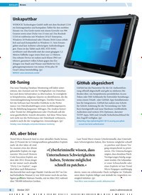 Titelbild der Ausgabe 10/2021 von Neue Ransomware-Akteure. Zeitschriften als Abo oder epaper bei United Kiosk online kaufen.