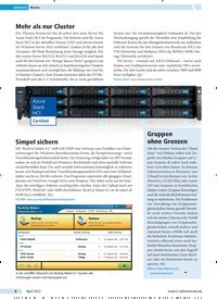 Titelbild der Ausgabe 4/2022 von Mehr als nur Cluster. Zeitschriften als Abo oder epaper bei United Kiosk online kaufen.