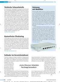 Titelbild der Ausgabe 6/2022 von Gateway mit Webfilter. Zeitschriften als Abo oder epaper bei United Kiosk online kaufen.