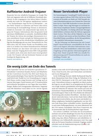 Titelbild der Ausgabe 11/2022 von Ein wenig Licht am Ende des Tunnels. Zeitschriften als Abo oder epaper bei United Kiosk online kaufen.