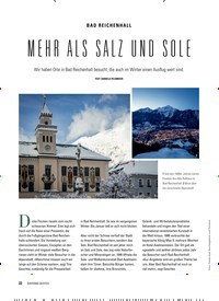 Titelbild der Ausgabe 5/2020 von BAD REICHENHALL: MEHR ALS SALZ UND SOLE. Zeitschriften als Abo oder epaper bei United Kiosk online kaufen.