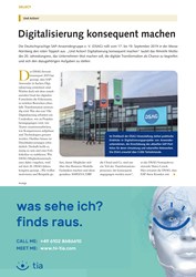 Titelbild der Ausgabe 9/2019 von Und Action!: Digitalisierung konsequent machen. Zeitschriften als Abo oder epaper bei United Kiosk online kaufen.
