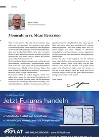 Titelbild der Ausgabe 2/2022 von Momentum vs. Mean Reversion. Zeitschriften als Abo oder epaper bei United Kiosk online kaufen.