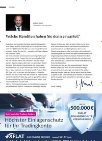Titelbild der Ausgabe 4/2022 von Welche Renditen haben Sie denn erwartet?. Zeitschriften als Abo oder epaper bei United Kiosk online kaufen.