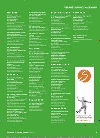 Titelbild der Ausgabe 2/2019 von VERANSTALTUNGSKALENDER. Zeitschriften als Abo oder epaper bei United Kiosk online kaufen.