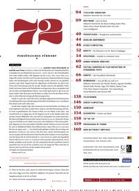 Titelbild der Ausgabe 72/2018 von 72 PERSÖNLICHES FÜRWORT. Zeitschriften als Abo oder epaper bei United Kiosk online kaufen.