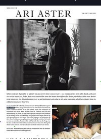 Titelbild der Ausgabe 72/2018 von REGISSEUR: ARI ASTER: IM INTERVIEW. Zeitschriften als Abo oder epaper bei United Kiosk online kaufen.