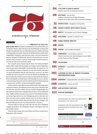 Titelbild der Ausgabe 73/2019 von 75 PERSÖNLICHES FÜRWORT. Zeitschriften als Abo oder epaper bei United Kiosk online kaufen.