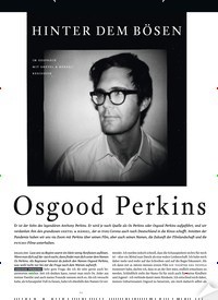 Titelbild der Ausgabe 81/2020 von HINTER DEM BÖSEN: Osgood Perkins. Zeitschriften als Abo oder epaper bei United Kiosk online kaufen.